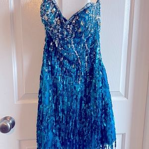 Short strapless Party Dress
